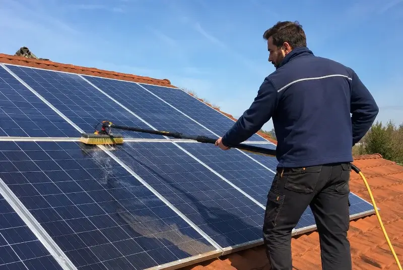 Nettoyage et entretien de panneaux solaires à Saint-Crépin-d'Auberoche