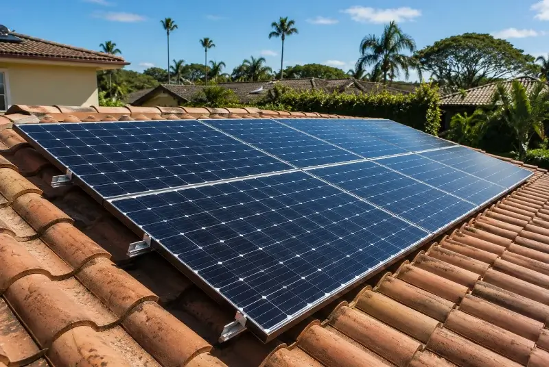 Installation de panneaux solaires à Saint-Crépin-d'Auberoche